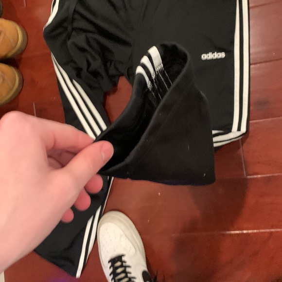 Adidas 3 stripe track pants - Picture 3 of 5